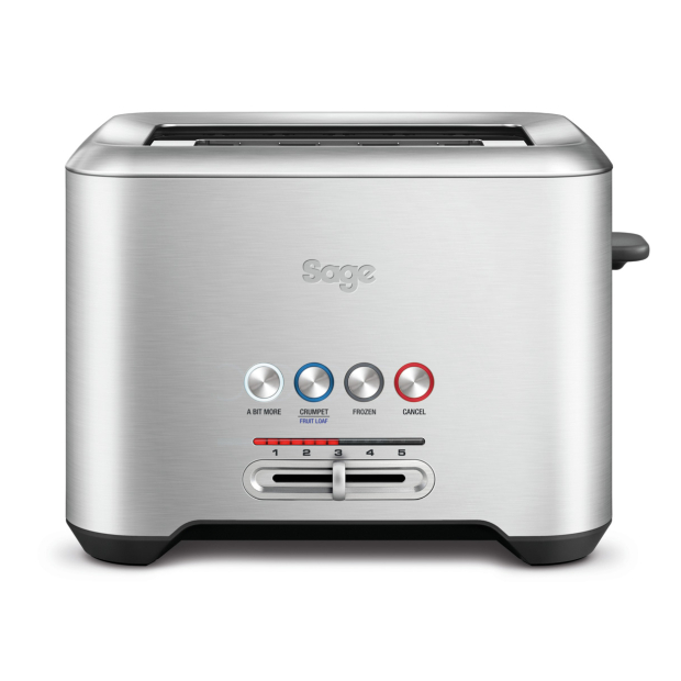 Тостер Sage A Bit More STA720BSS2EEU1 – фото 0 – sage-shop.com.ua
