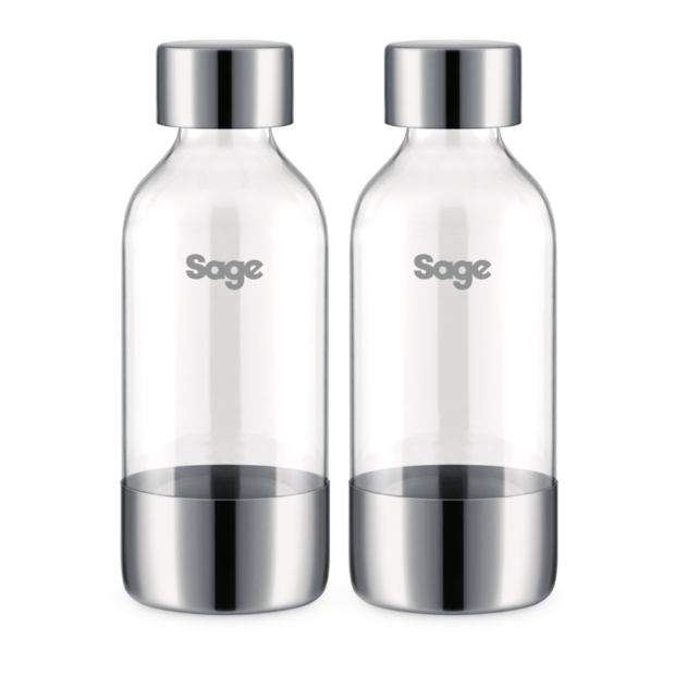 Пляшка для карбонізації напоїв Sage InFizz SCA002BSS0ZEU1 (0,6 л/2 шт.) – фото 0 – sage-shop.com.ua